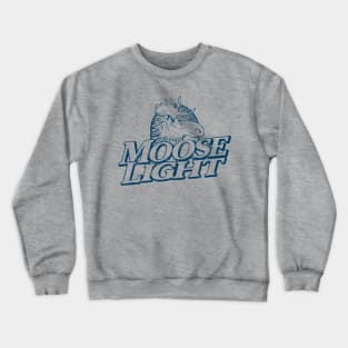 moose light Crewneck Sweatshirt